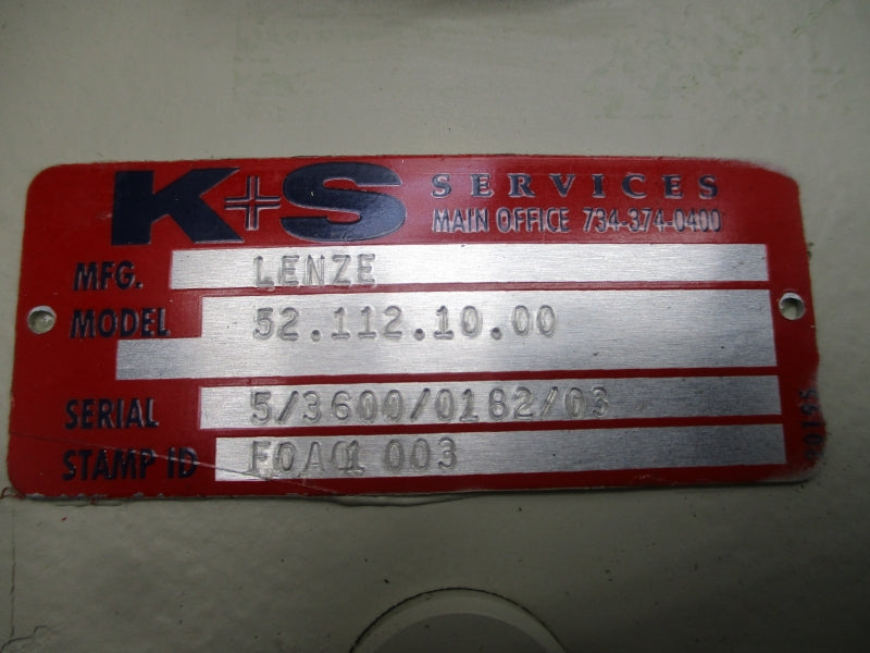 LENZE 52.112.10.00 (WHITE) NSNP