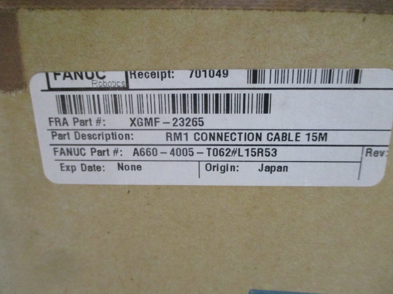 FANUC A660-4005-T062#L15R53 NSMP
