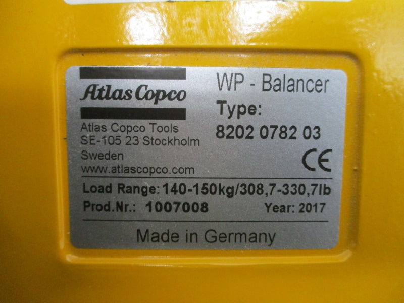 ATLAS COPCO 8202078203 308.7-330.7LBS NSMP