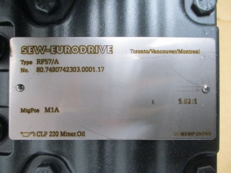 SEW-EURODRIVE K87R57DRN90S4/MM15/MO 380-500V 3.00A NSMP