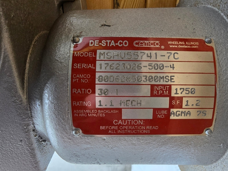 CAMCO DESTACO 601RDM2H24-330 MSHV55741-7C NSMP