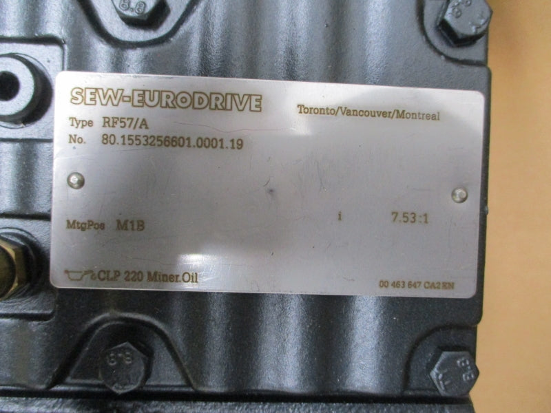 SEW-EURODRIVE KH97BR57DRN100L4 230/460V 14.30/7.20A NSMP