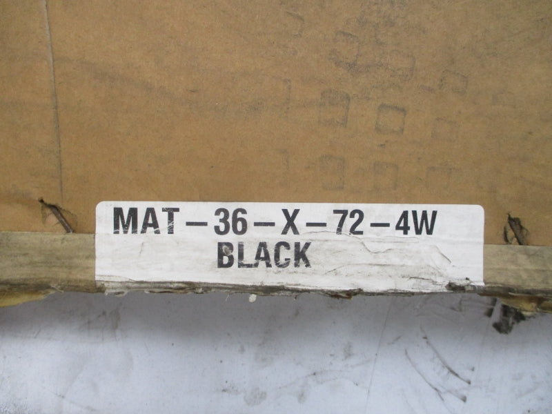 SWITCH MAT MAT-36-X-72-4W (BLACK) NSFS
