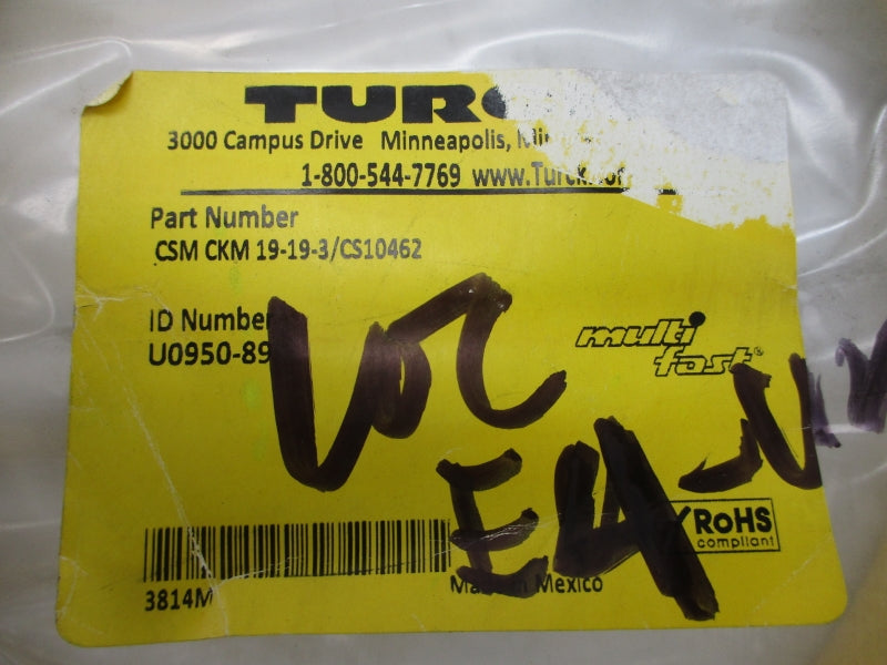 TURCK CSMCKM19-19-3/CS10462 U0950-89 NSMP