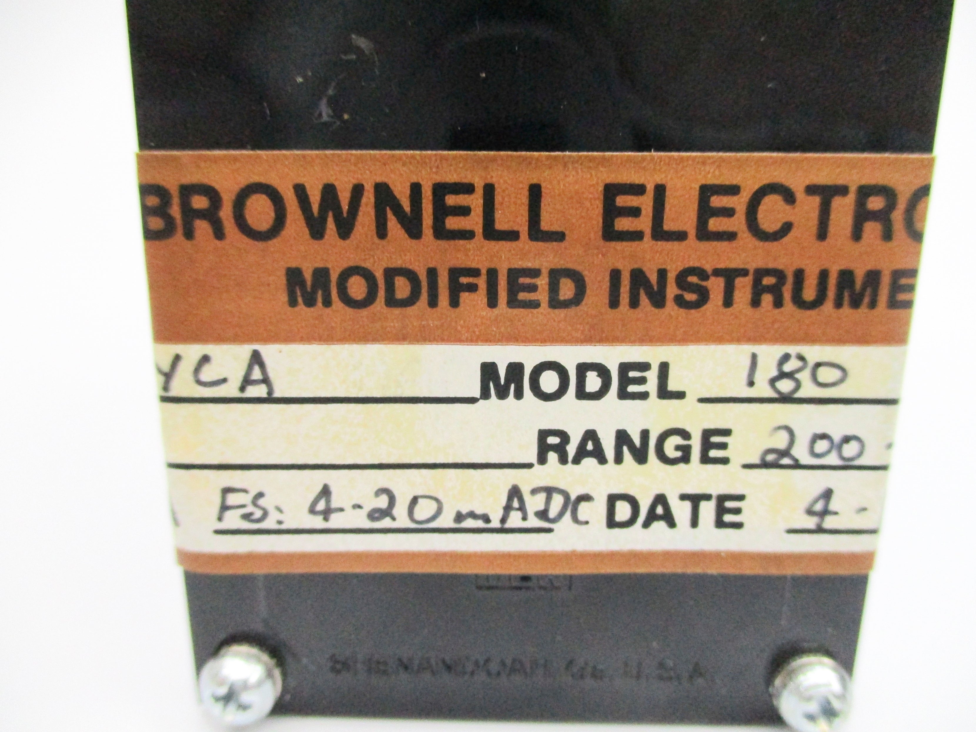 BROWNELL ELECTRIC 180 200-450 NSNP