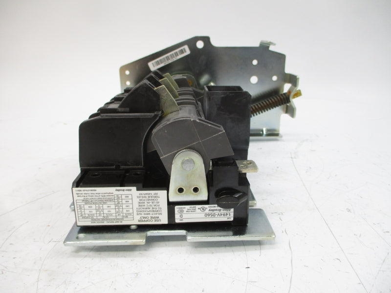 ALLEN BRADLEY 1494V-DS60 SER. D 600V 60A (BR/WH) NSMP