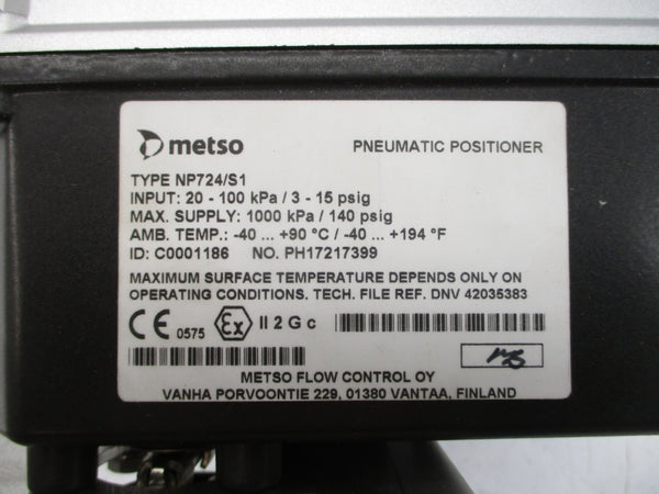 JAMESBURY 7150313600XTZ2 VPVL200DABD 170/275PSI 1-1/2" NSNP