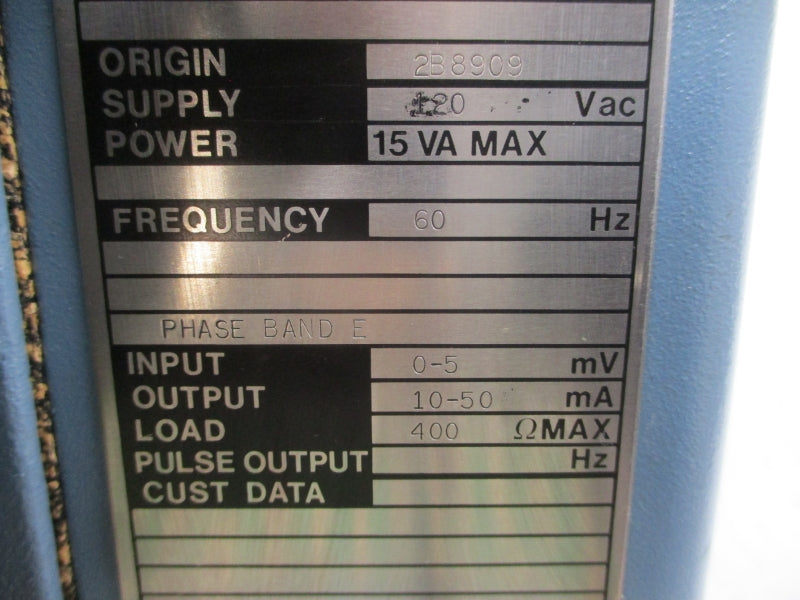 FOXBORO E96P-HACS-E/FN-A 120VAC NSNP