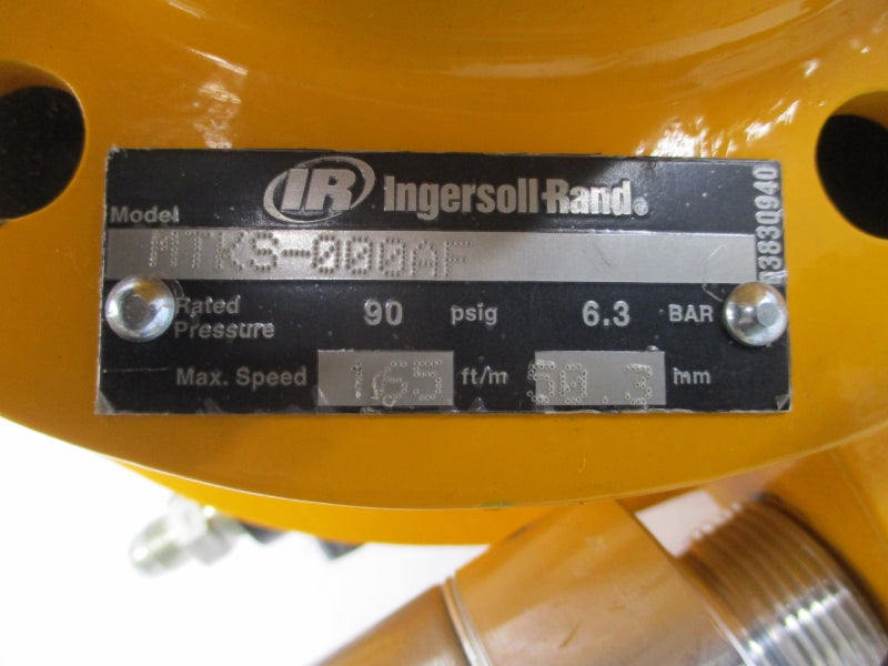 INGERSOLL-RAND MTKS-000AF AIR DRIVEN TROLLEY 90PSI UNMP