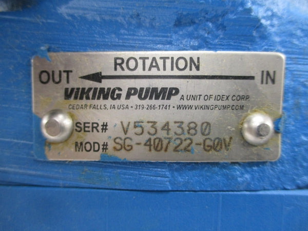 VIKING PUMP SG-40722-G0V NSNP