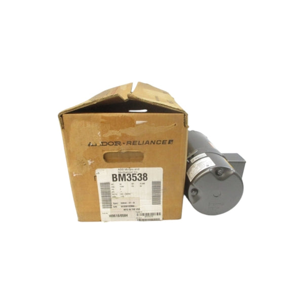 BALDOR BM3538 34K44-97-B 208-230/460V 1.9-1.8/.9A NSMP