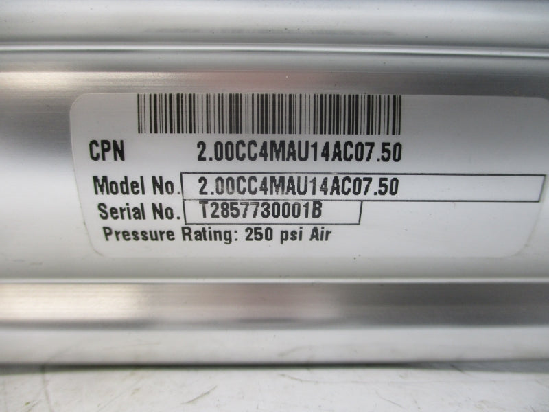 PARKER 2.00CC4MAU14AC07.50 250PSI NSNP