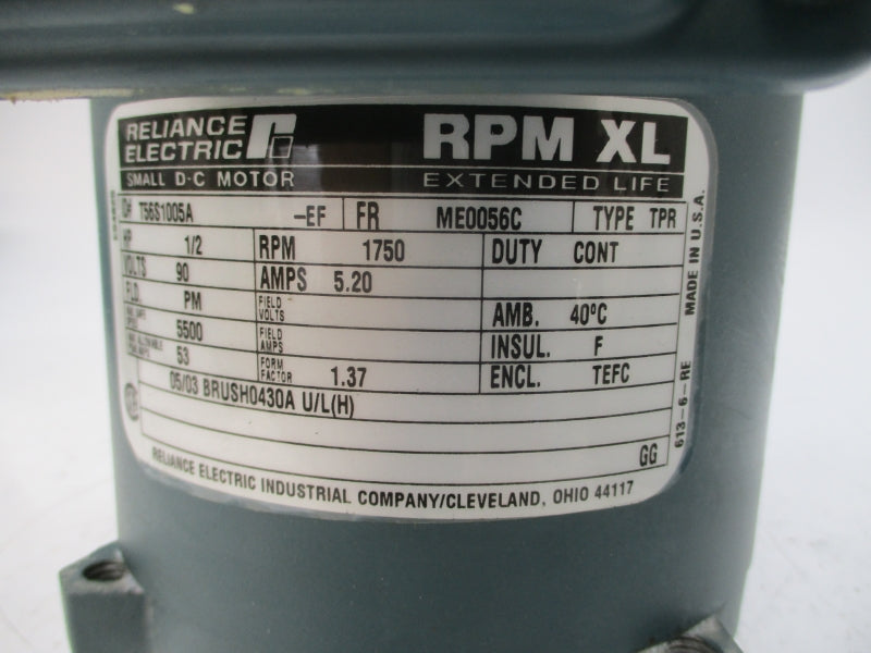 RELIANCE ELECTRIC T56S1005A-EF 90VDC 5.20A NSNP