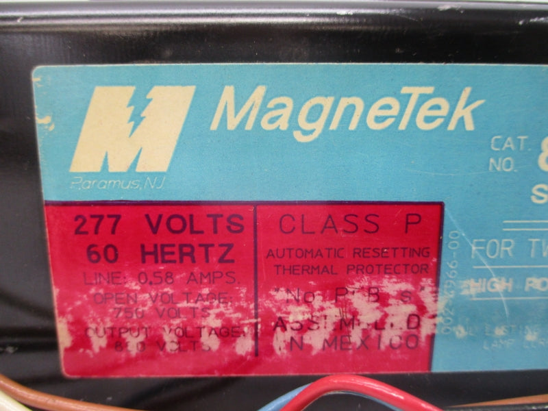 MAGNETEK 827-SLH-TC-P 277V 0.58A NSNP