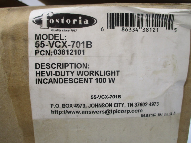 FOSTORIA 55-VCX-701B 120VAC NSMP
