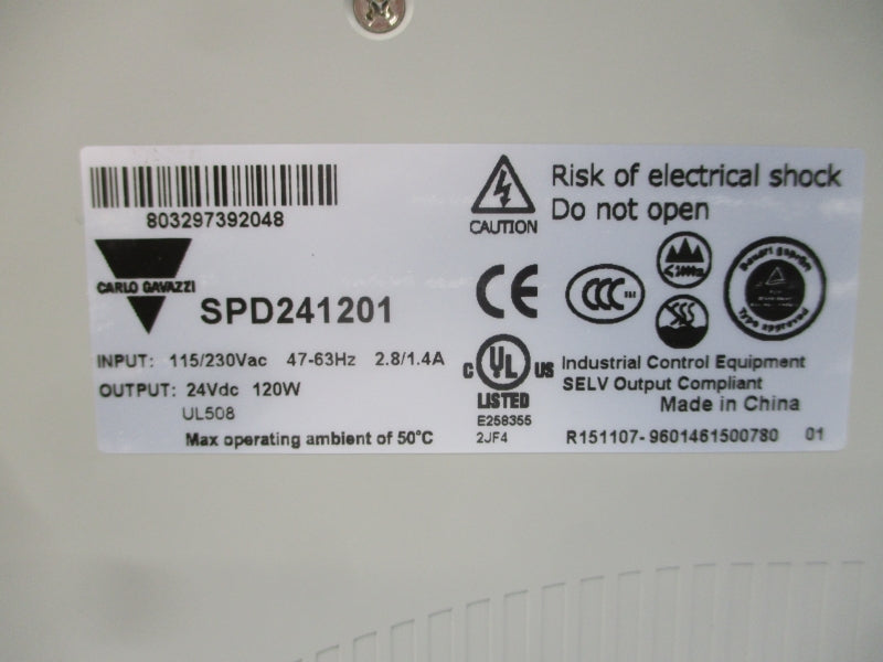 CARLO GAVAZZI SPD241201 115/230VAC 2.8/1.4A NSMP