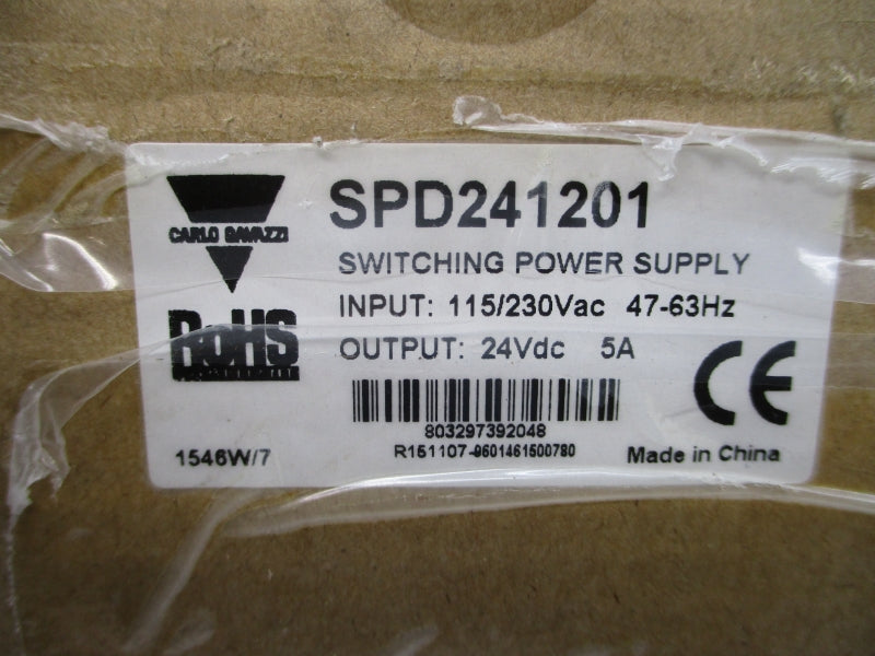 CARLO GAVAZZI SPD241201 115/230VAC 2.8/1.4A NSMP