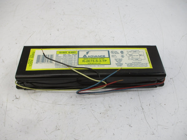 ADVANCE R-2E75-S-3-TP 120V REV. B NSMP