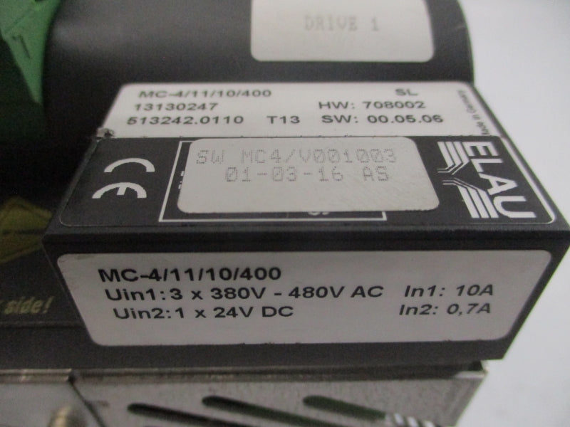ELAU MC-4/11/10/400 380-480VAC 0.7/10A UNMP