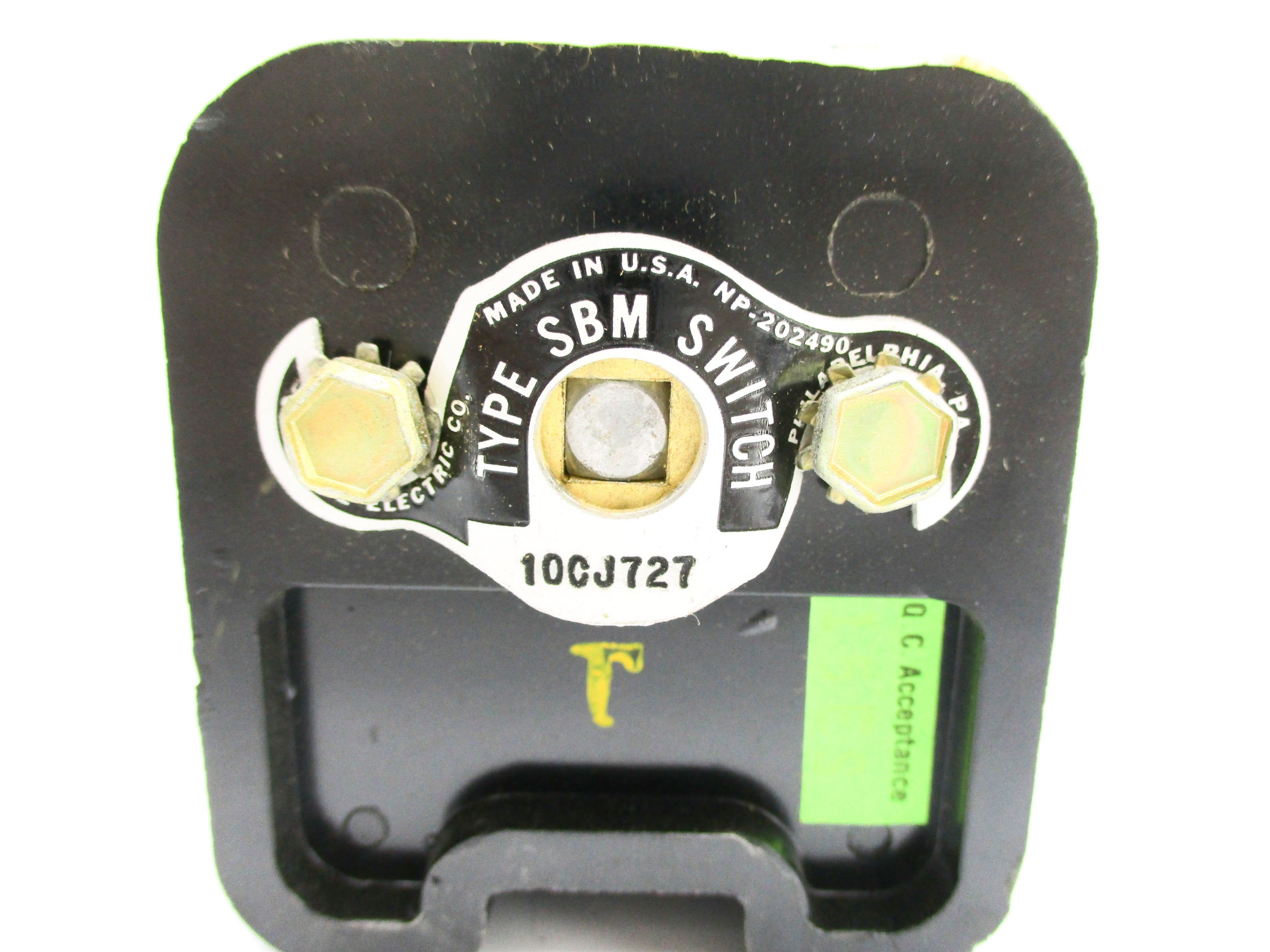 GENERAL ELECTRIC SBM10CJ727 NSNP