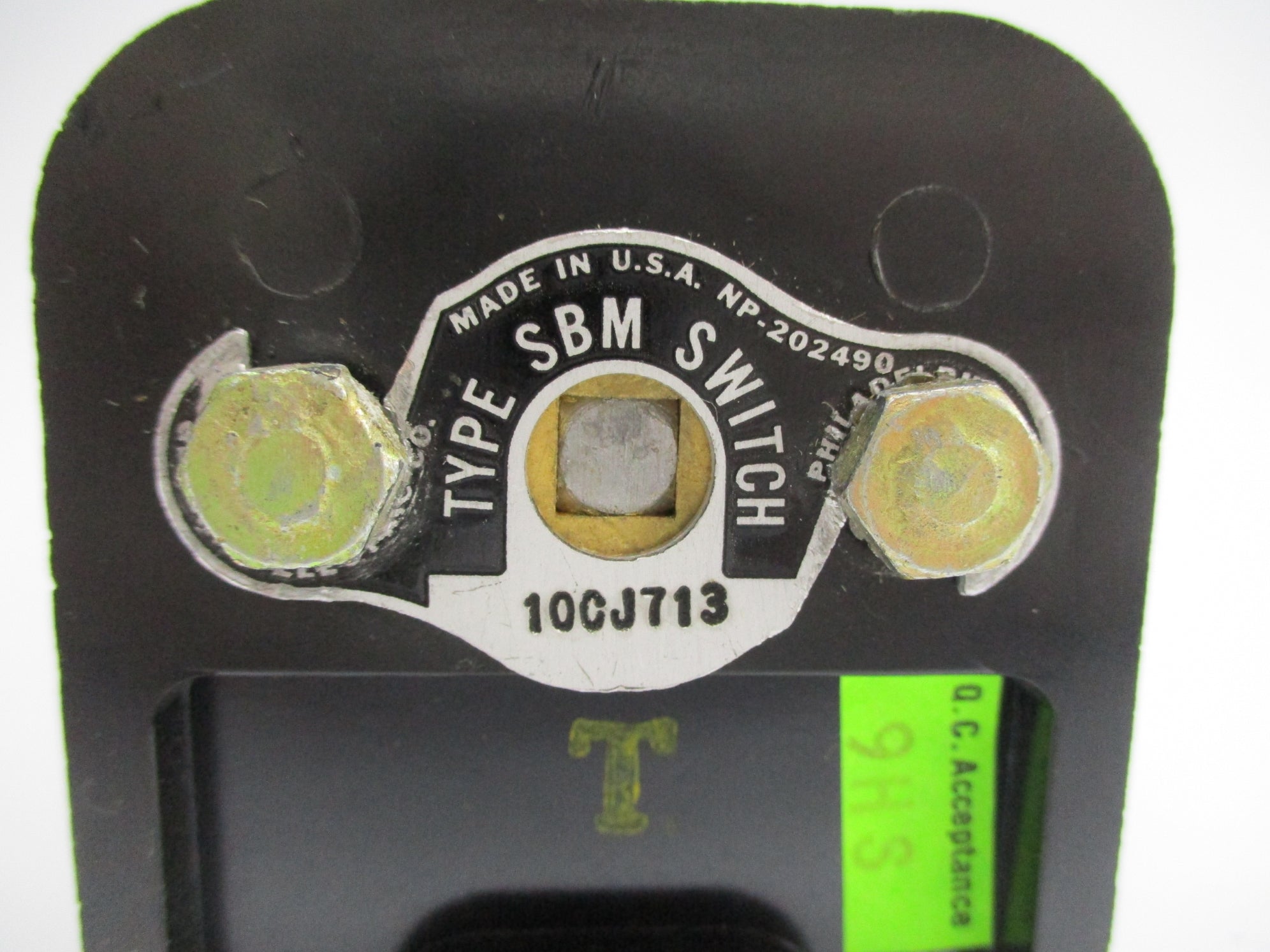 GENERAL ELECTRIC SBM10CJ713 NSNP