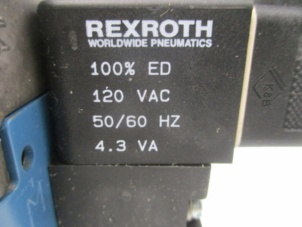 REXROTH GS-030061-02440 120VAC 150PSI NSMP