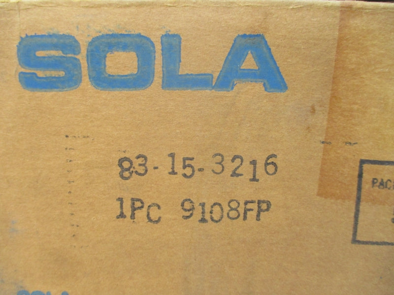 SOLA 83-15-3216 120/240VAC 6A NSMP
