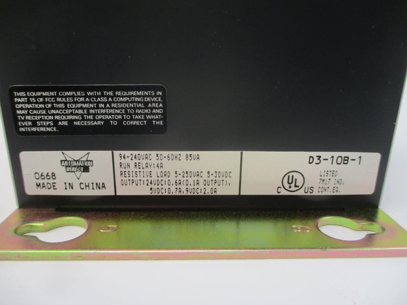AUTOMATION DIRECT D3-10B-1 94-240VAC 4A NSMP