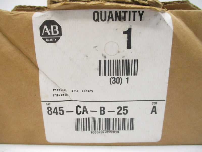 ALLEN BRADLEY 845-CA-B-25 SER. A (BR/WH) NSMP