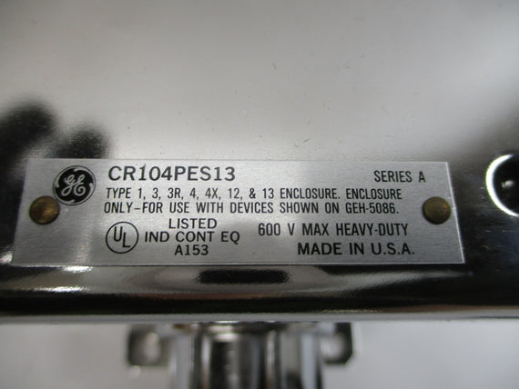 GENERAL ELECTRIC CR104PES13 SER. A 600V NSMP