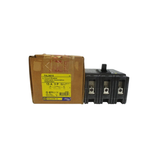 SQUARE D FAL36015 SER. 2 600V 15A NSMP