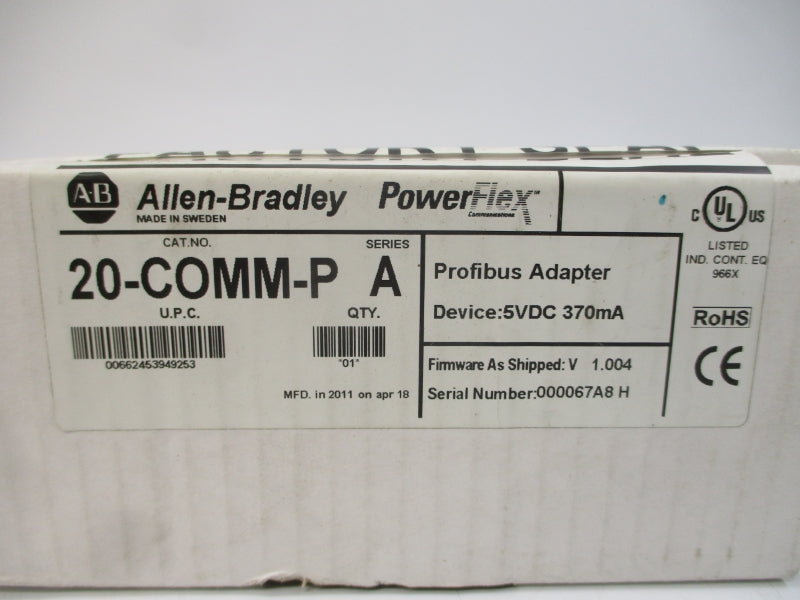 INDUSTRIAL SPARE PART 20-COMM-P SER. A F/W 1.004 5VDC NSMP