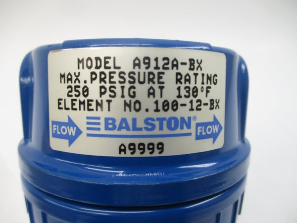 BALSTON A912A-BX 250PSI 1/4" NSMP