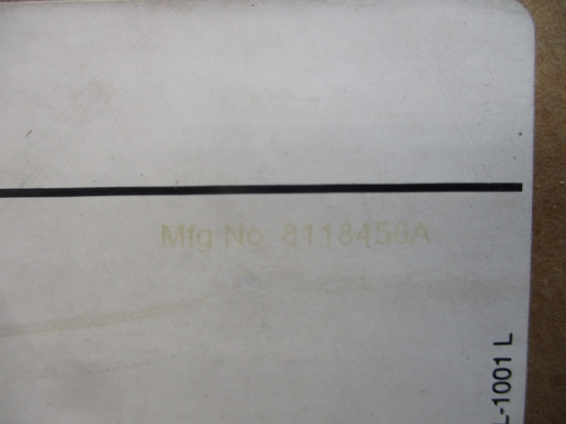 CONTINENTAL DISC 8118456A PTG06 15PSI 10" NSMP