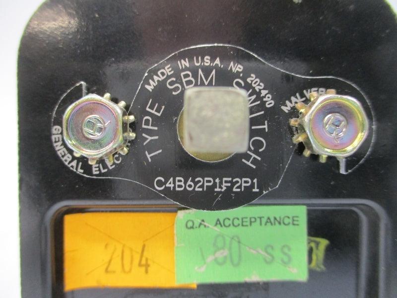 GENERAL ELECTRIC SBMC4B62P1P2P1 NSMP