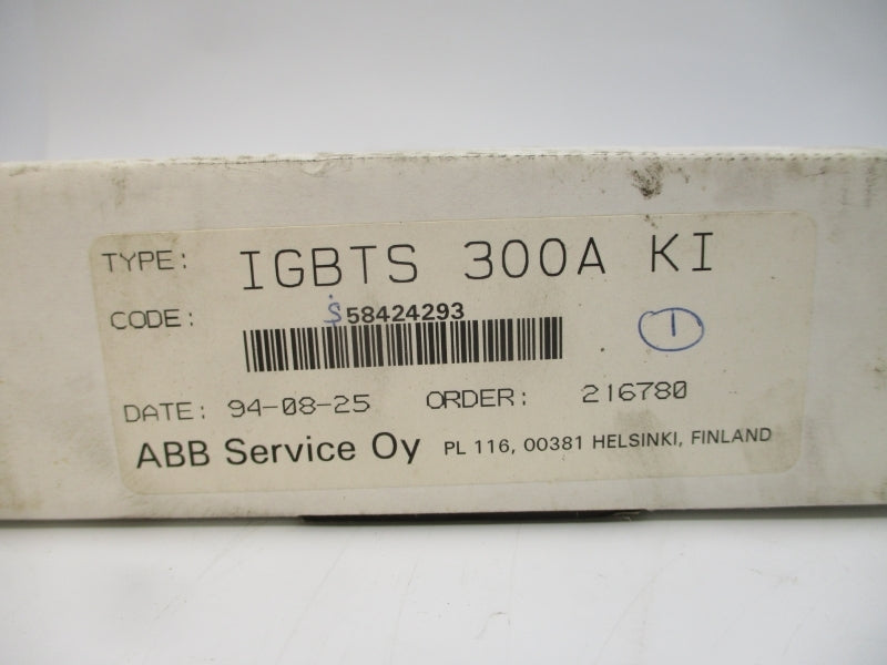 ABB IGBTS 1200V 300A NSMP