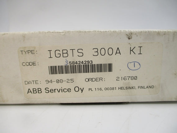 ABB IGBTS 1200V 300A NSMP