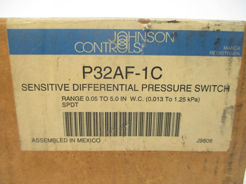 JOHNSON CONTROLS P32AF-1C 120-240VAC 10A 1PSI NSMP