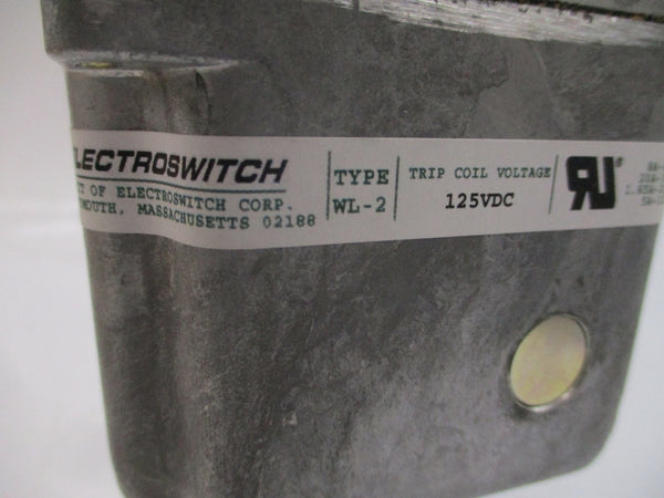 ELECTROSWITCH 796A209G06 WL-2 125VDC 20A NSMP