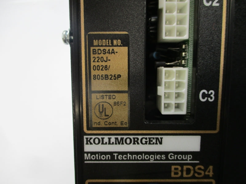 KOLLMORGEN BDS4A-220J-0026/805B25P 230VAC 20A NSNP