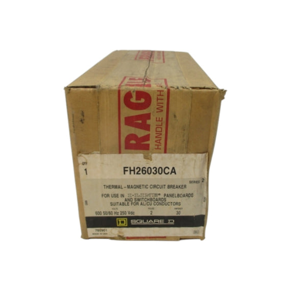 SQUARE D FH26030CA SER. 2 600V 30A NSFS