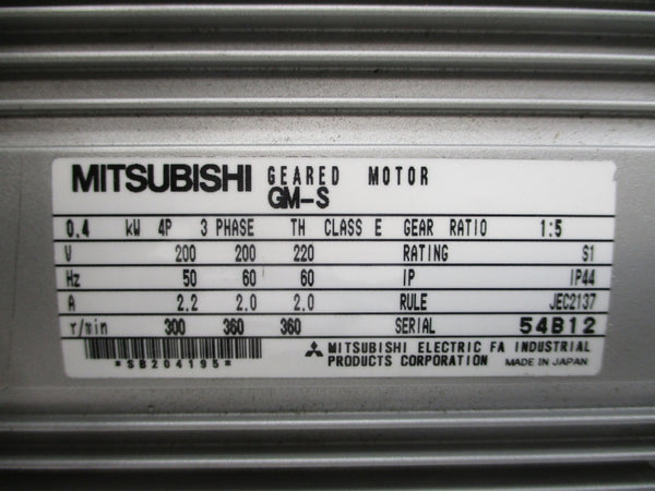 MITSUBISHI GM-S 200/220V 2.0/2.2A NSMP