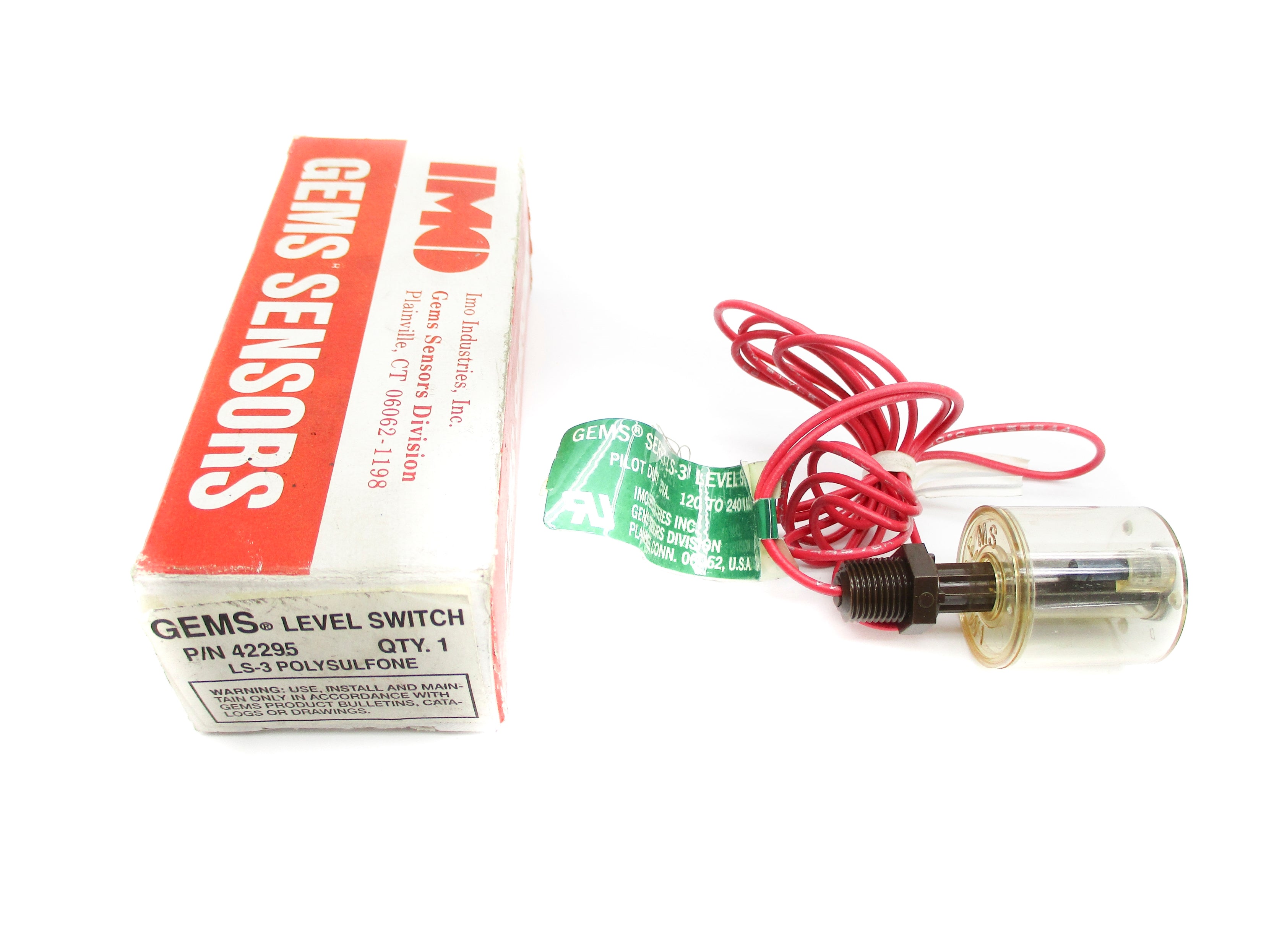 GEMS SENSORS 42295 120-240VAC NSMP
