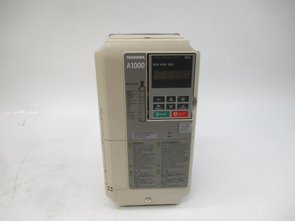 YASKAWA CIMR-AA2A0018FAA 200-240VAC 18.5/15.6A REV. A NSMP