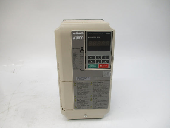 YASKAWA CIMR-AA2A0018FAA 200-240VAC 18.5/15.6A REV. A NSMP