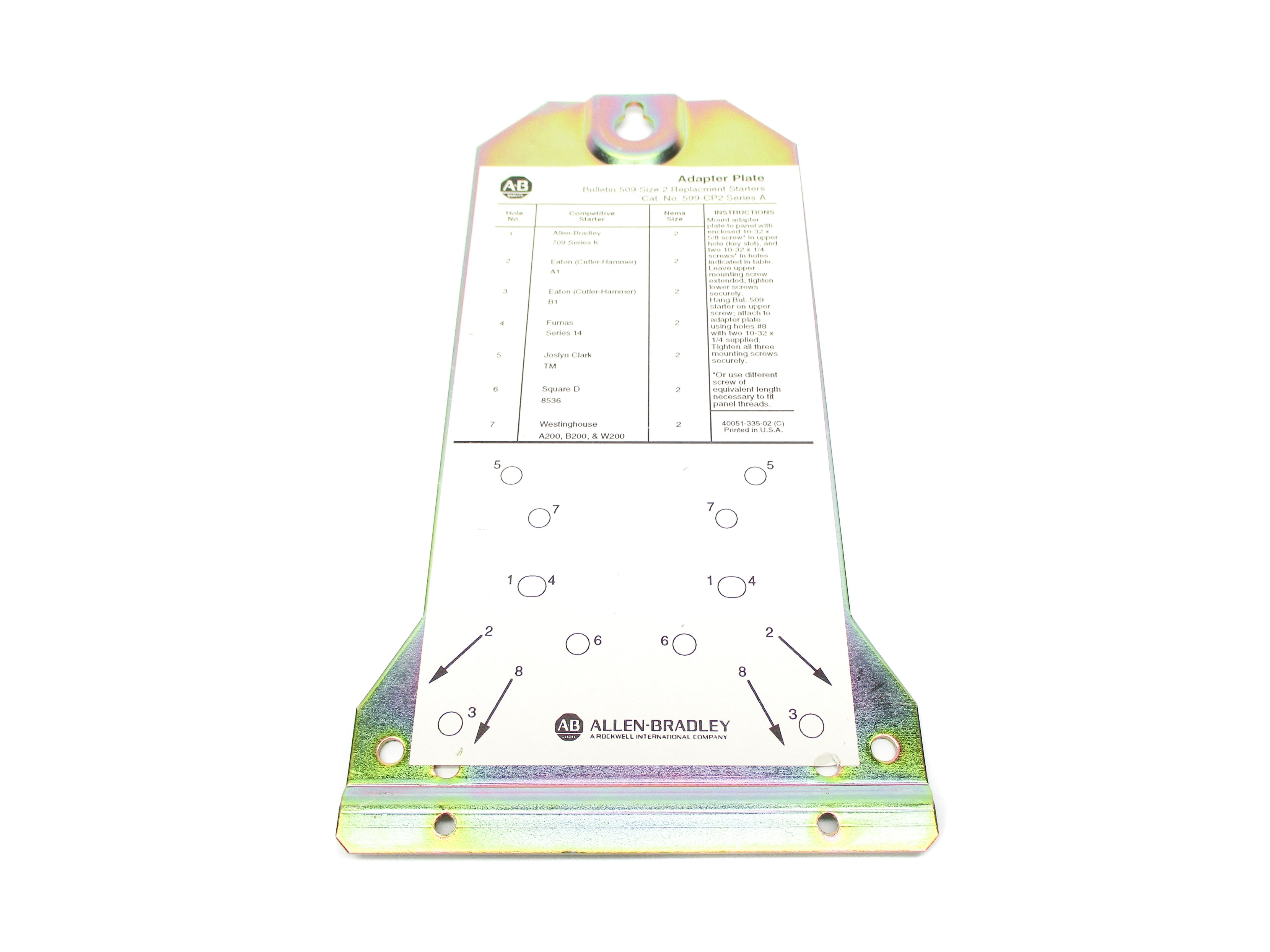 INDUSTRIAL SPARE PART 599-CP2 SER. A NSNP