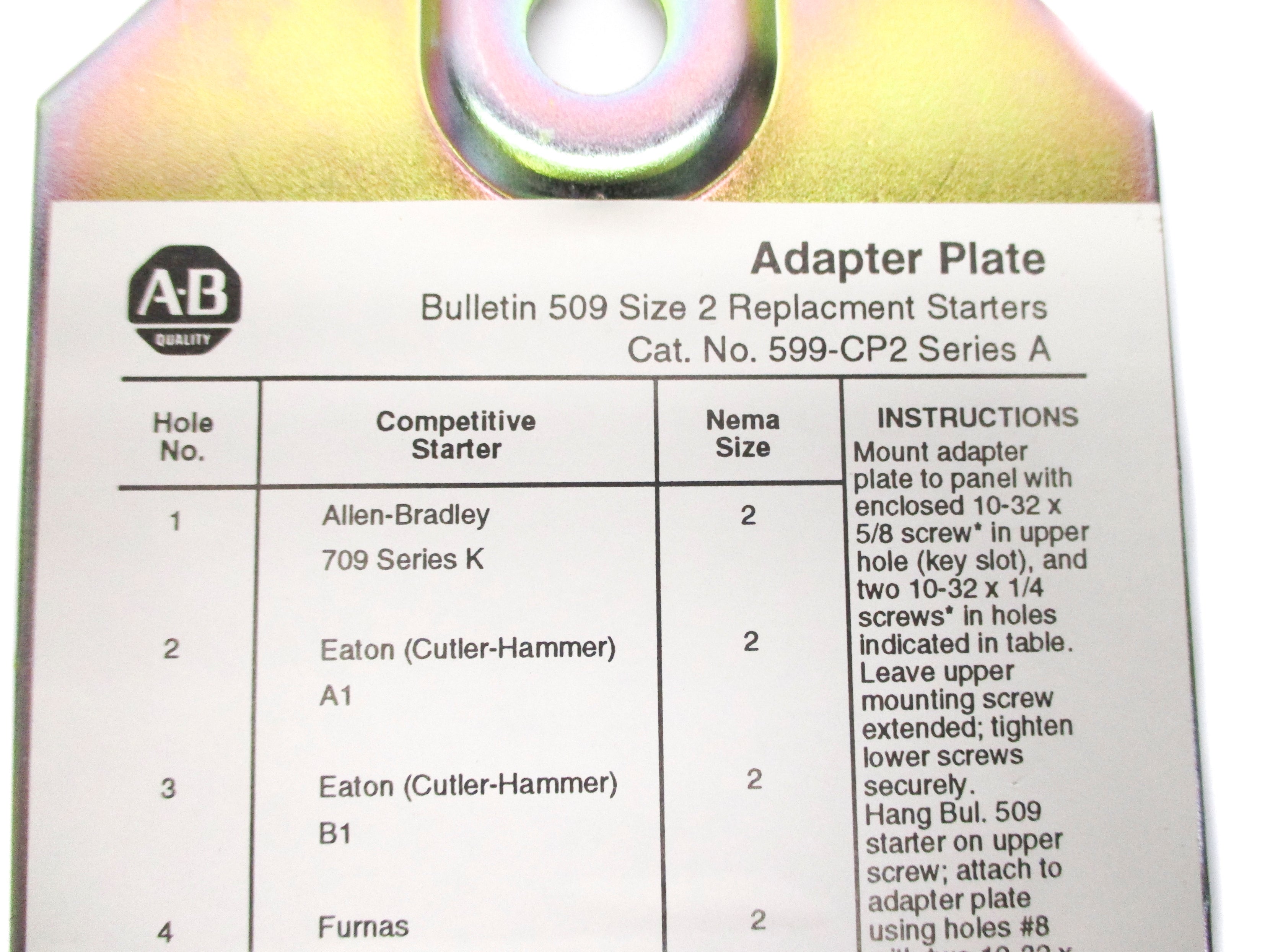 INDUSTRIAL SPARE PART 599-CP2 SER. A NSNP