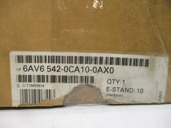 SIEMENS 6AV6542-0CA10-0AX0 24VDC 0.61A NSMP