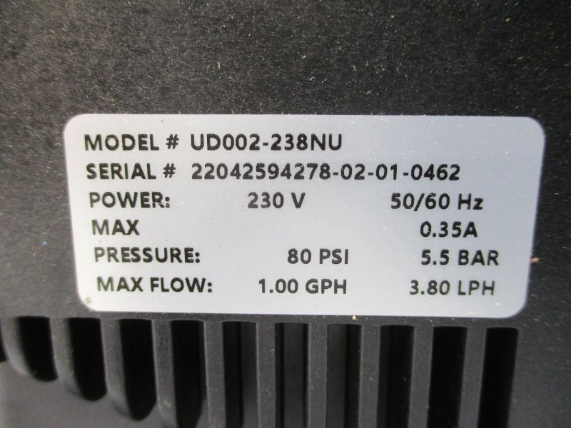 UNI-DOSE UD002-238NU 230V 0.35A 80PSI NSMP