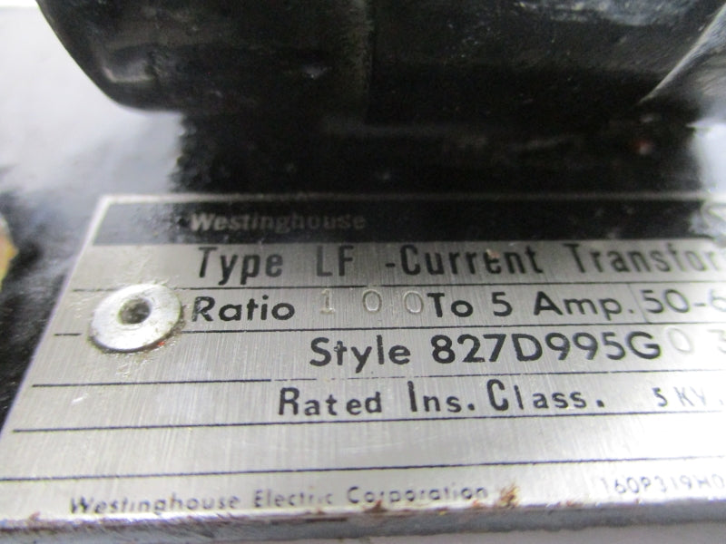 WESTINGHOUSE 827D995G03 5A UNMP